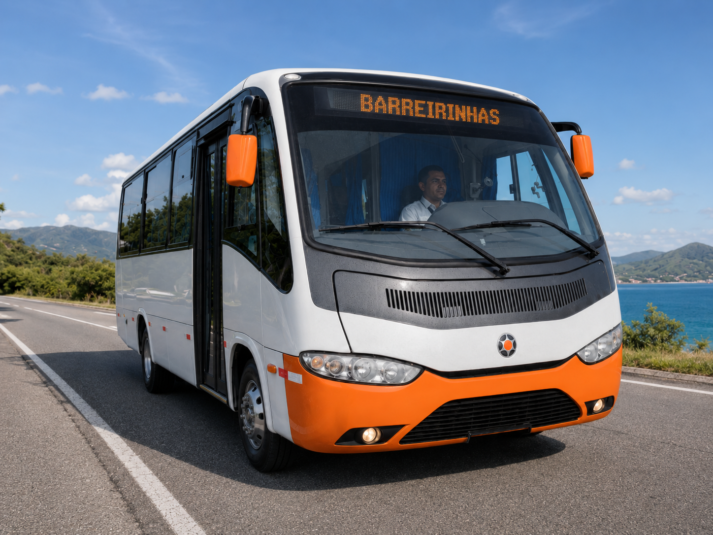 Micro-ônibus executivo SLZ Transporte